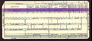 Fancy Punch Card