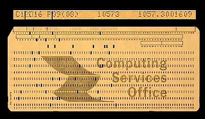 Numeric Data Card