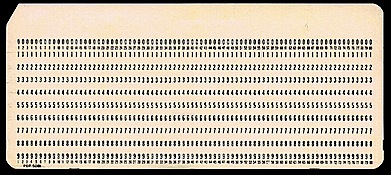 Plain Punch Card